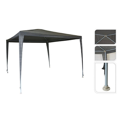 Carpa gris oscuro 3 x 3 x 2,45 m