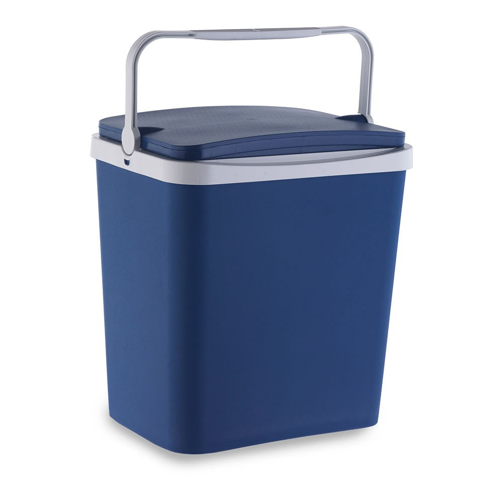 Nevera de camping 29 l, color azul, 39,5 x 29,5 x 43 cm
