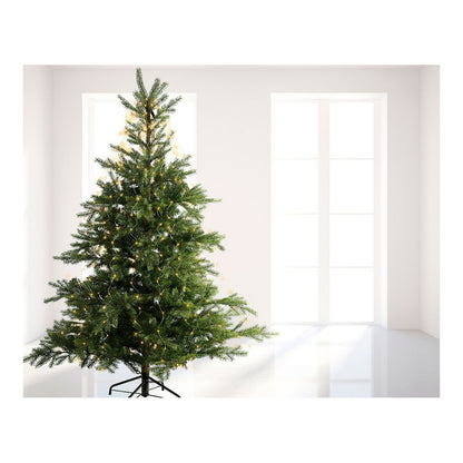 Guirnalda micro led fija, 640 leds, para árbol, luz cálida, exterior, tiras de 1,9 m