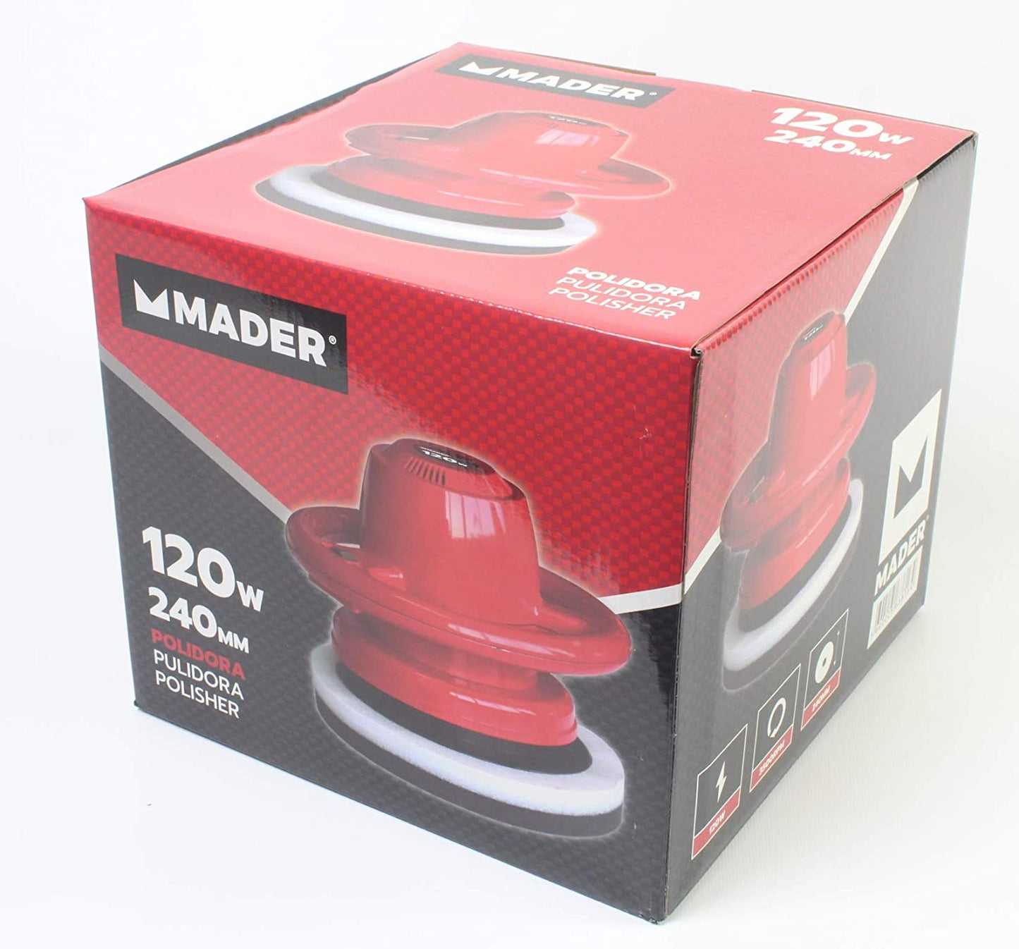 Pulidora Electrica 240mm 120W Mader Power Tools 63816