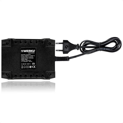 Werku WK403480 Cargador Rápido Baterías 20V 60W