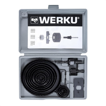 Juego de Sierras Corona para Madera y Yeso WK602060 19-127 mm