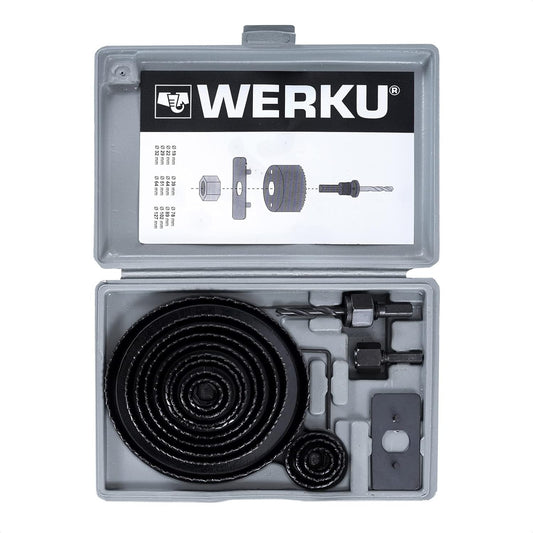 Juego de Sierras Corona para Madera y Yeso WK602060 19-127 mm