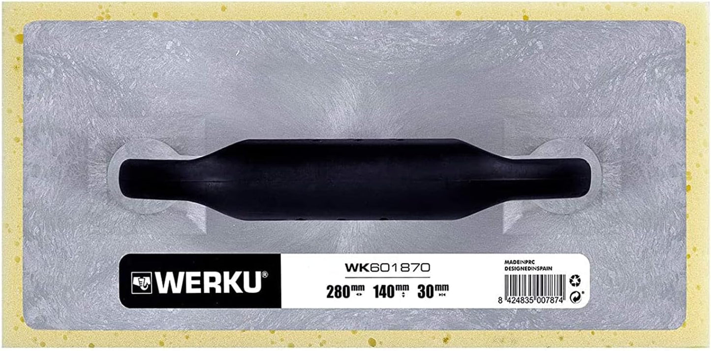 Talocha Rectangular con Esponja WK601870 para Limpieza de Juntas