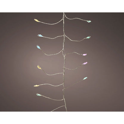 Guirnalda microleds parpadeante, 480 leds, multicolor suave