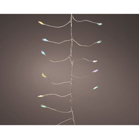 Guirnalda microleds parpadeante, 480 leds, multicolor suave