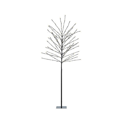 Árbol iluminado exterior 160 leds luz cálida ø70 cm x 1,80 m