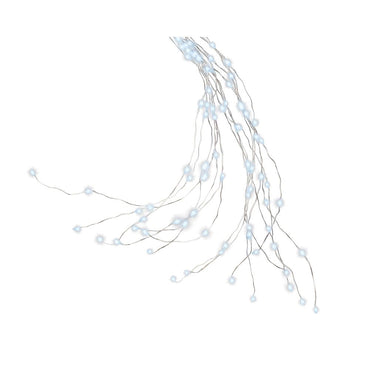 Guirnalda micro led exterior para arbol blanco frío 1,8 m