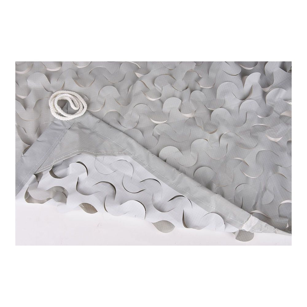 Toldo camuflaje reversible gris/blanco 3 x 4 m