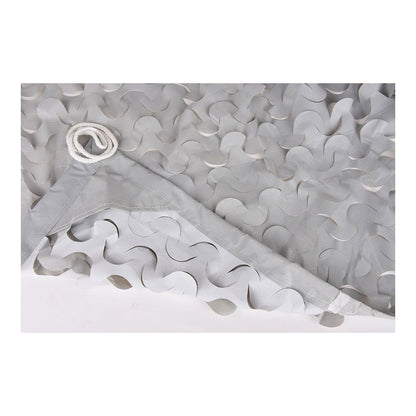 Toldo camuflaje reversible gris/blanco 3 x 4 m