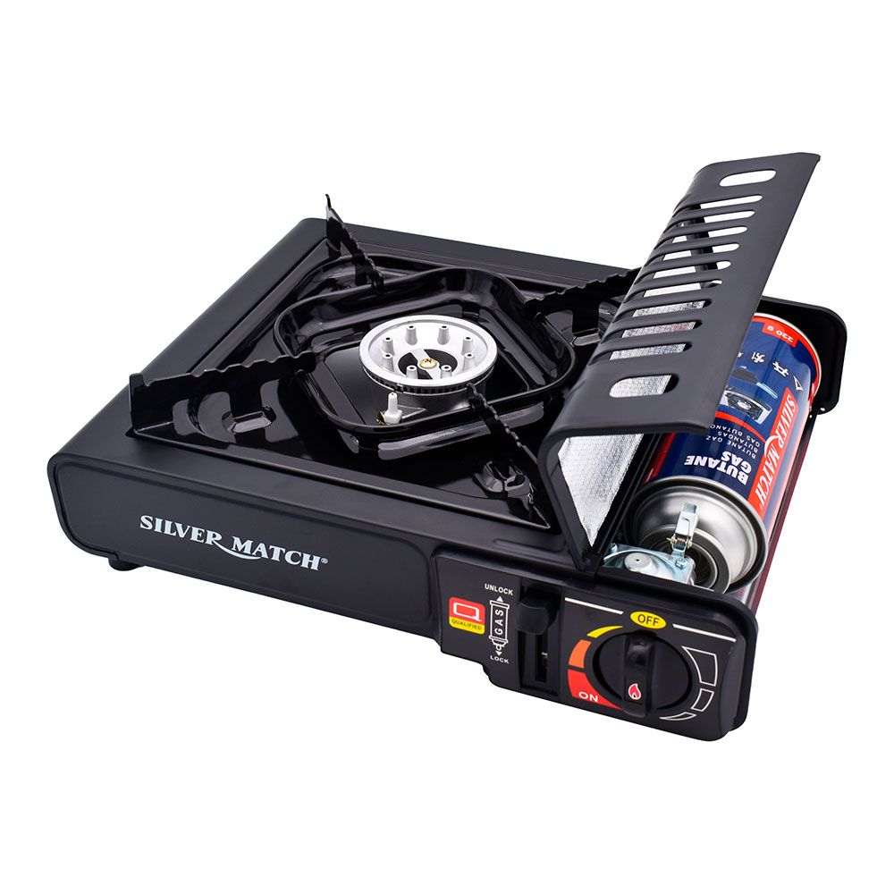 Cocina portátil de gas de 1 fuego, 20 kw, 146 g/h