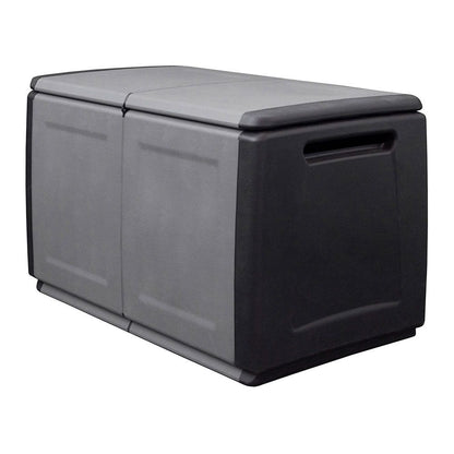 Baúl polipropileno 230 l, gris oscuro, 96 x 53 x 57 cm