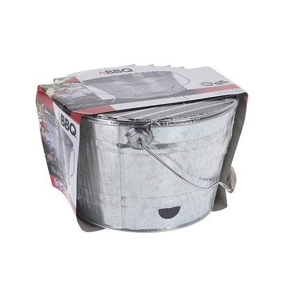 Barbacoa de zinc modelo barril ø27cm bbq
