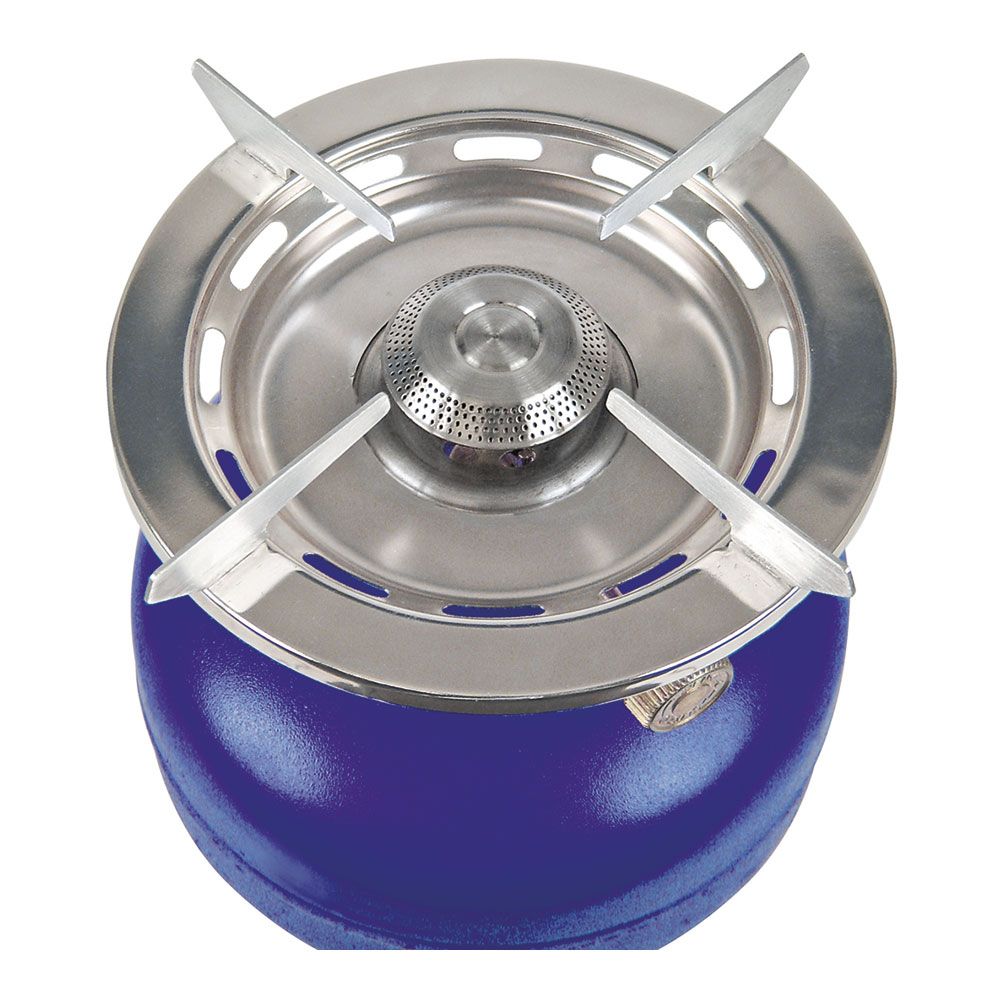Fogón de camping destroyer botella azul ø23 x 7 cm