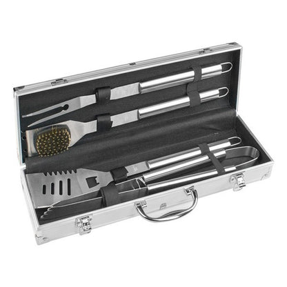 Conjunto de 4 utensilios para barbacoa