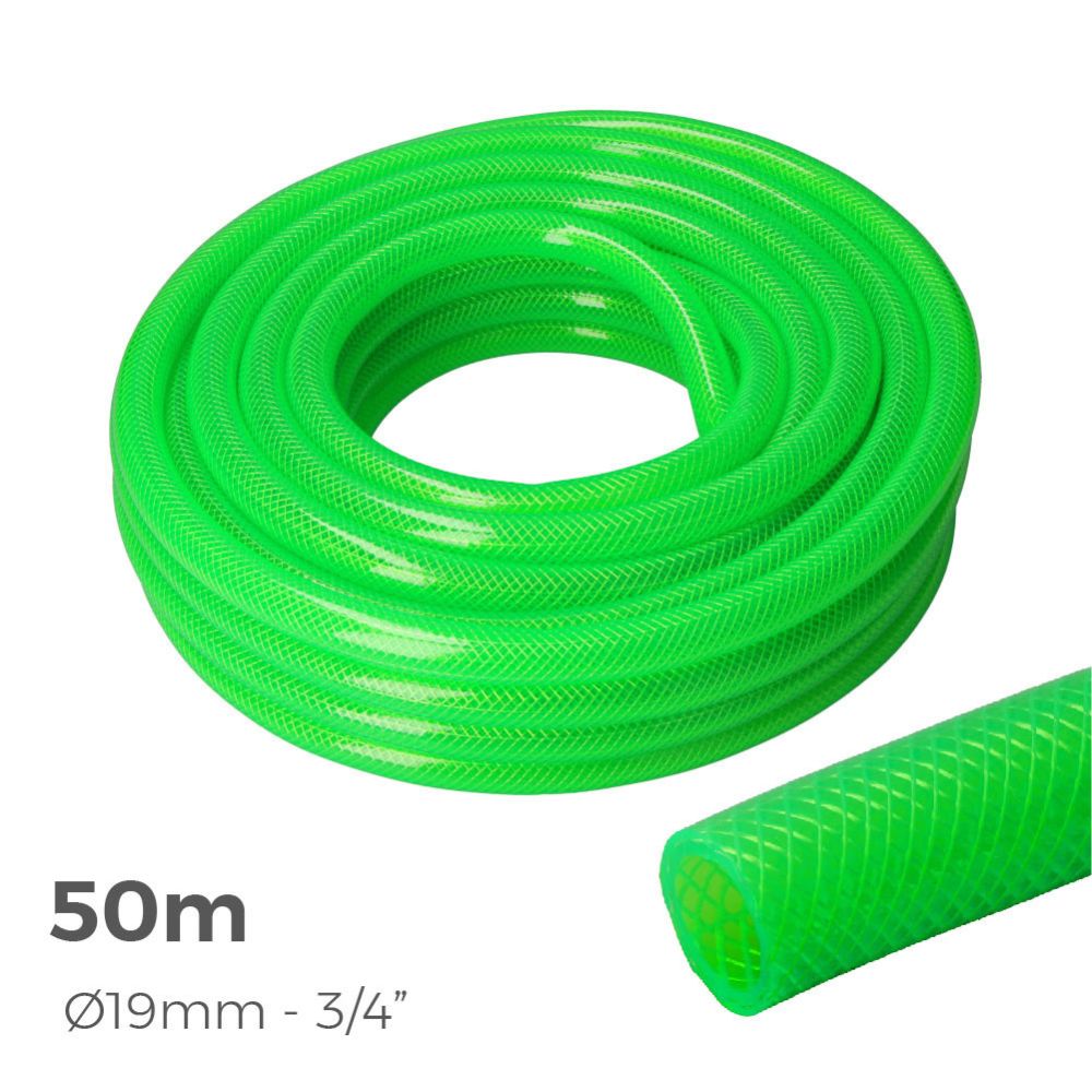 Manguera de jardín estandar ø19 mm, ¾ pulg, 50 m