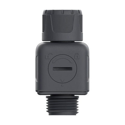 Medidor de caudal de agua digital conexión rh ¾ pulg