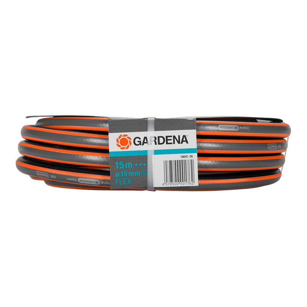 Manguera de riego flex ø15 mm, 5/8 pulg, 15 m