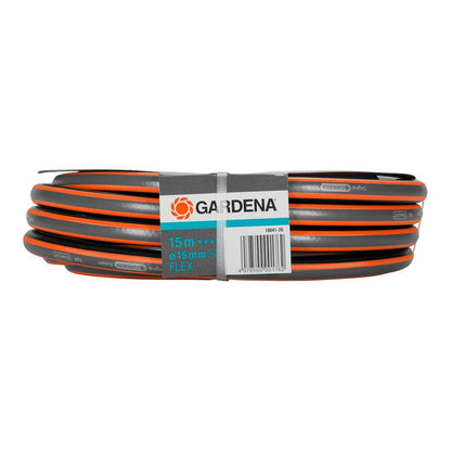 Manguera de riego flex ø15 mm, 5/8 pulg, 15 m