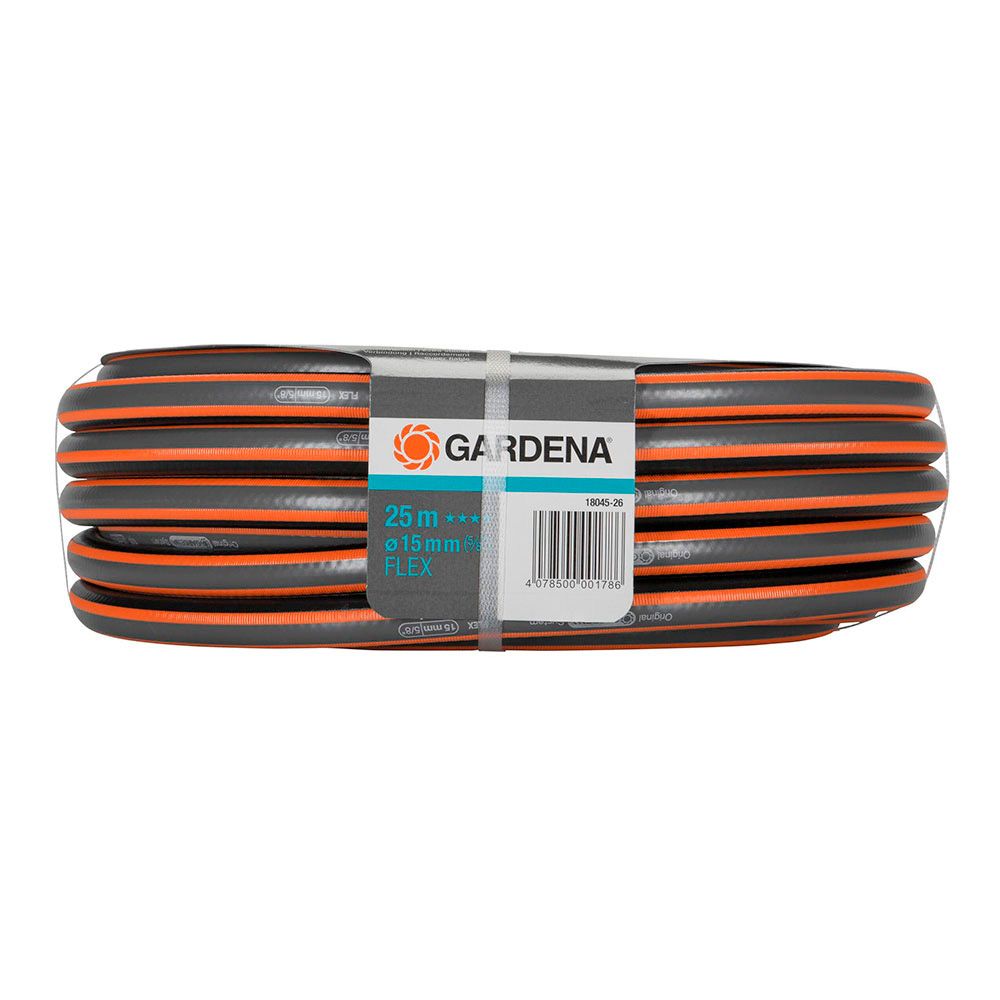 Manguera de riego flex ø15 mm, 5/8 pulg, 25 m