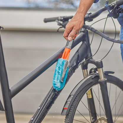 Kit de cepillo de limpieza de bicicletas y jabón cleansystem