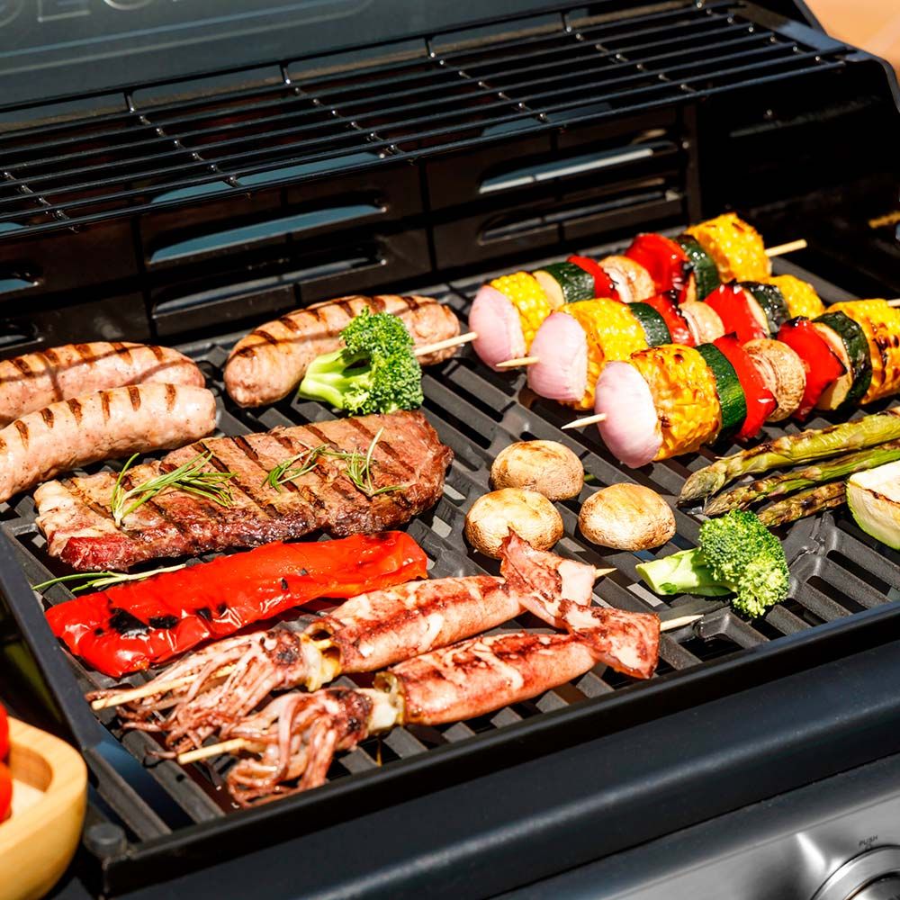 Barbacoa de gas bxog7200e con 2 quemadores - 116 x 58 x 118,5 cm