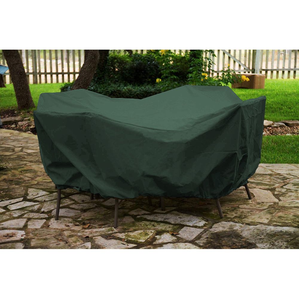 Funda de protección, cubre mesa y sillas, ø205 x 90 cm, 240 g/m²