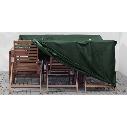 Funda de protección, cubre mesa y sillas, 205 x 325 x 90 cm, 240 g/m²