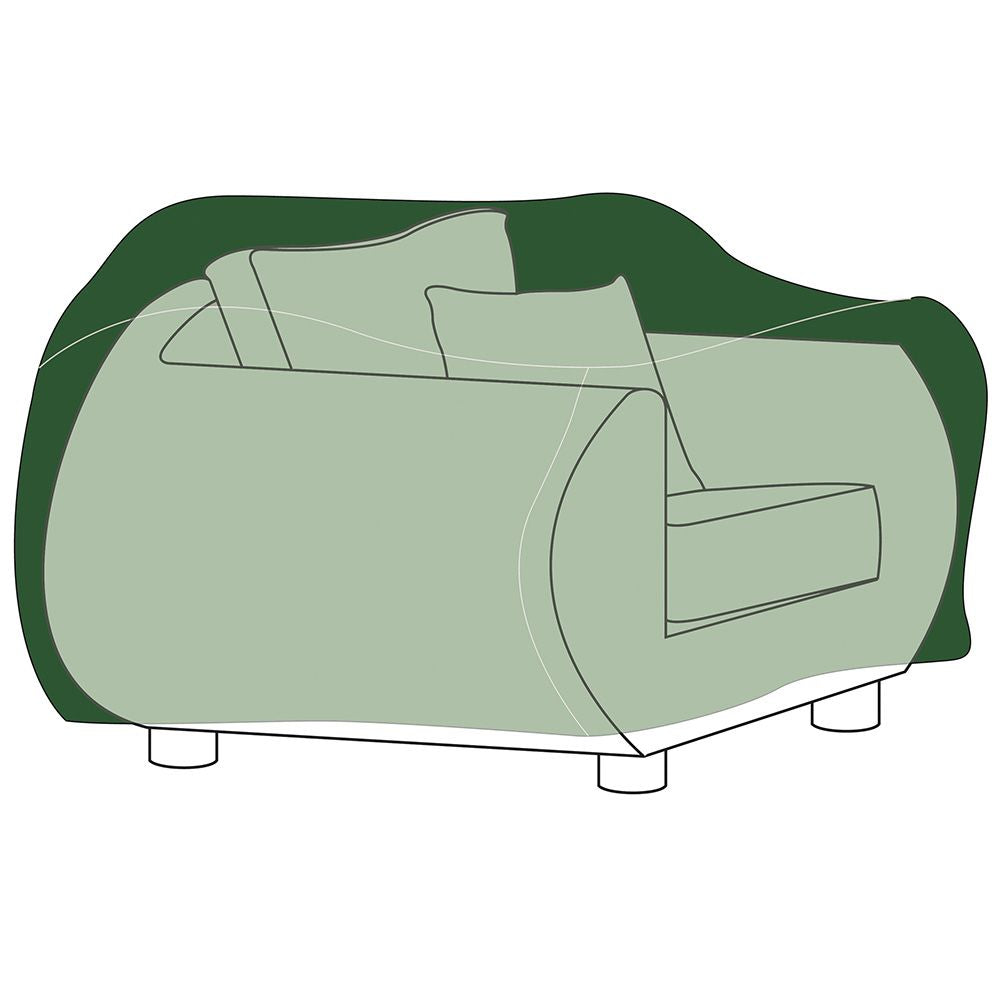 Funda de protección, cubre sillón, 130 x 90 x 70 cm, 240 g/m²