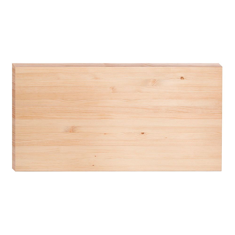 Tablero madera maciza de pino, 140 x 70 x 3 cm