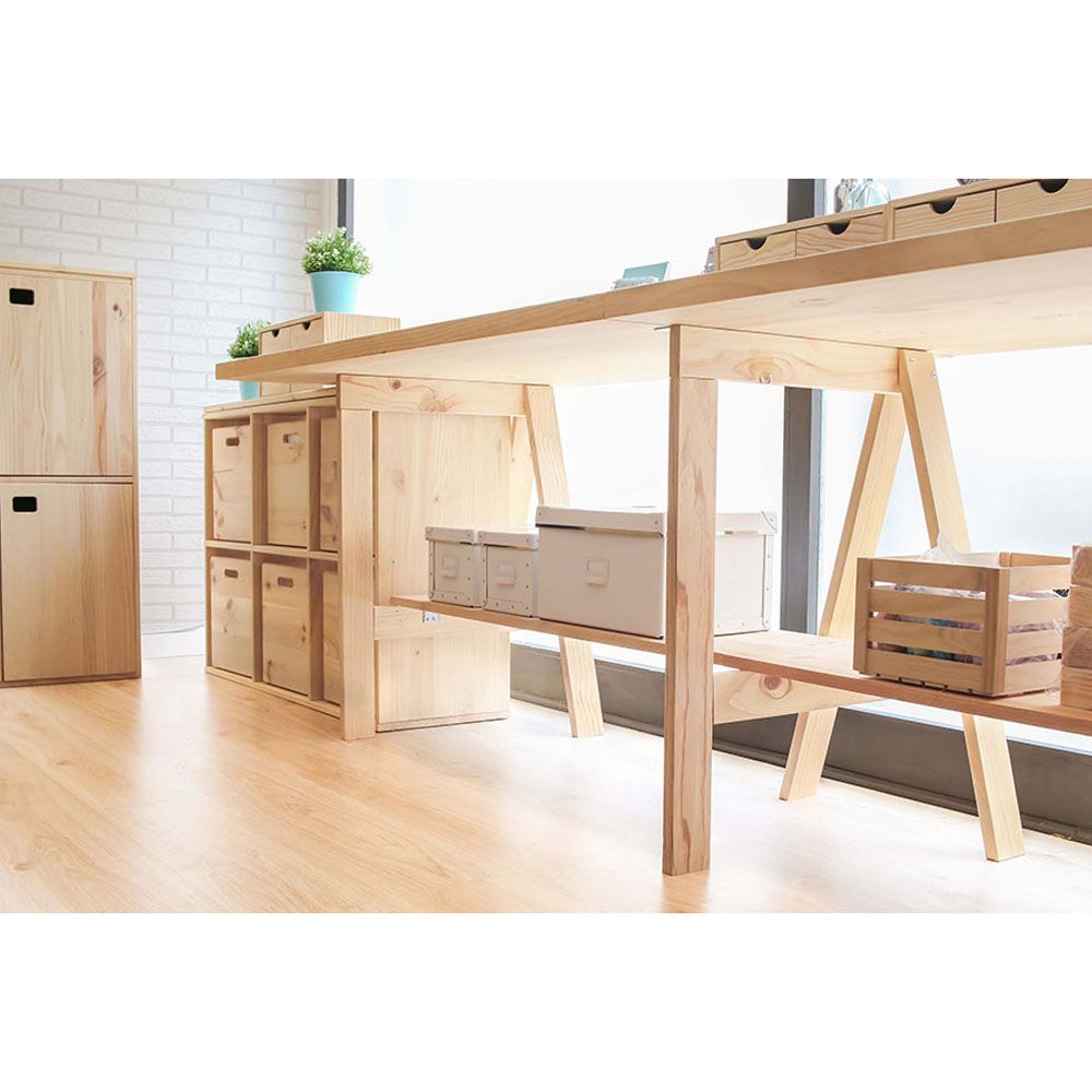 Tablero madera maciza de pino, 140 x 70 x 3 cm