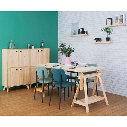 Tablero madera maciza de pino, 160 x 80 x 3 cm