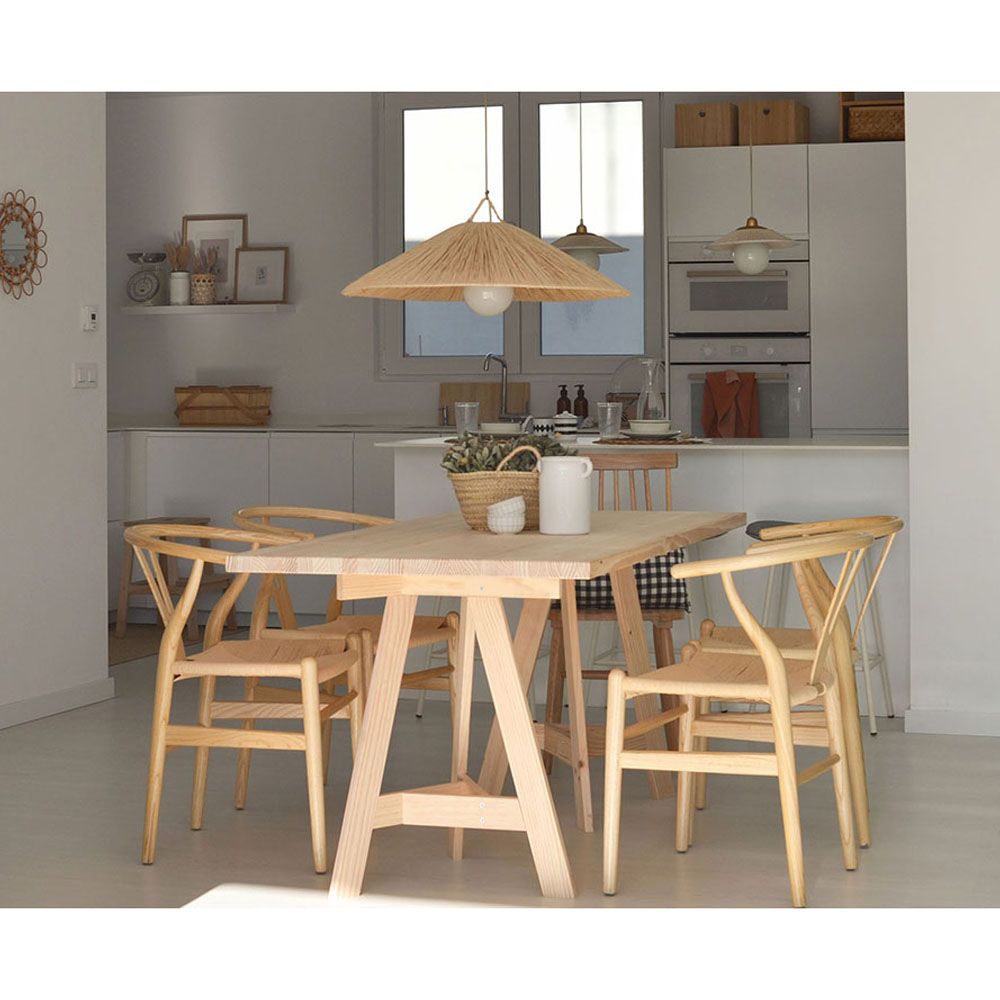 Tablero madera maciza de pino, 160 x 80 x 3 cm