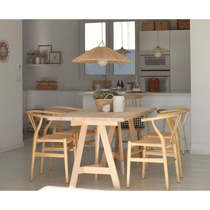 Tablero madera maciza de pino, 160 x 80 x 3 cm