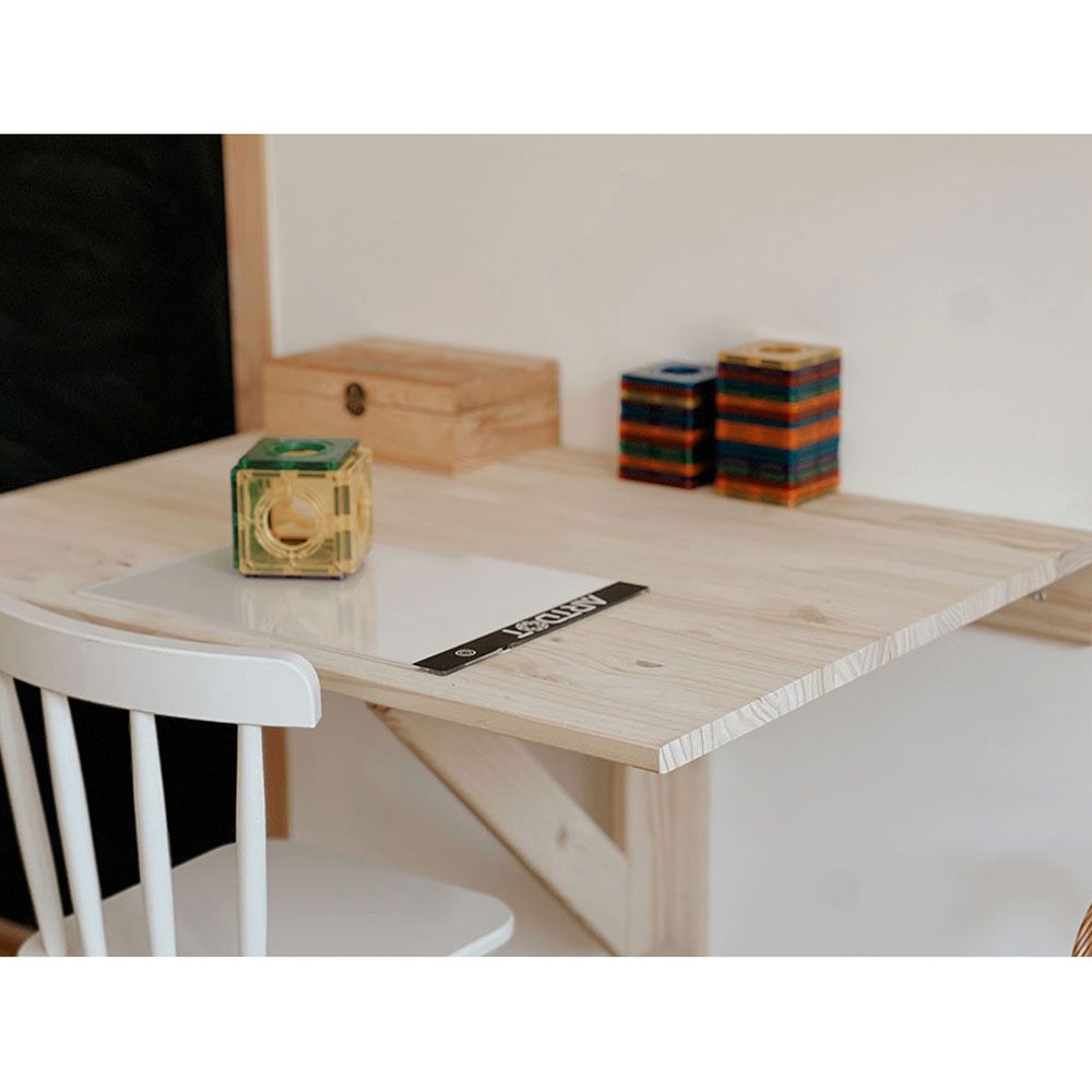 Mesa plegable madera de pared, 79 x 59 x 2 cm