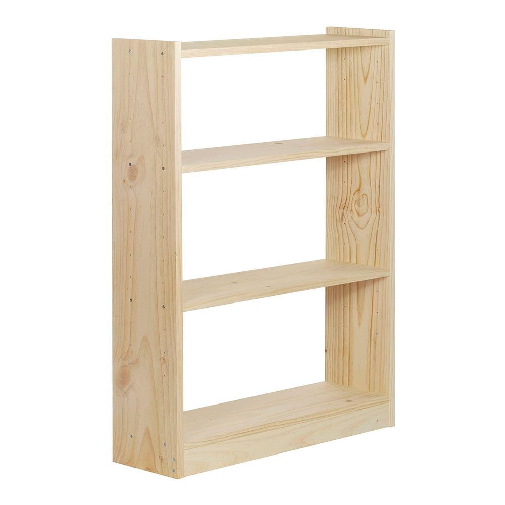 Estanteria gala 4 baldas madera de 79,6 x 25 x 120,7 cm