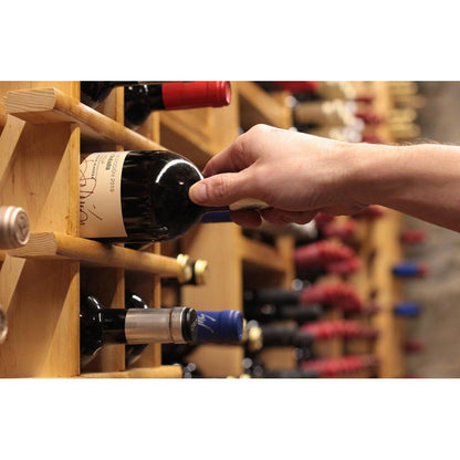 Botellero de pino macizo evolutivo rioja para 36 botellas 75 x 22 x 75 cm