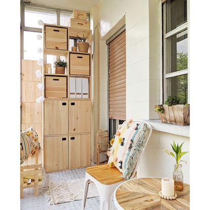 Mueble dinamic 4 puertas pino macizo 105,4 x 70,8 x 33 cm