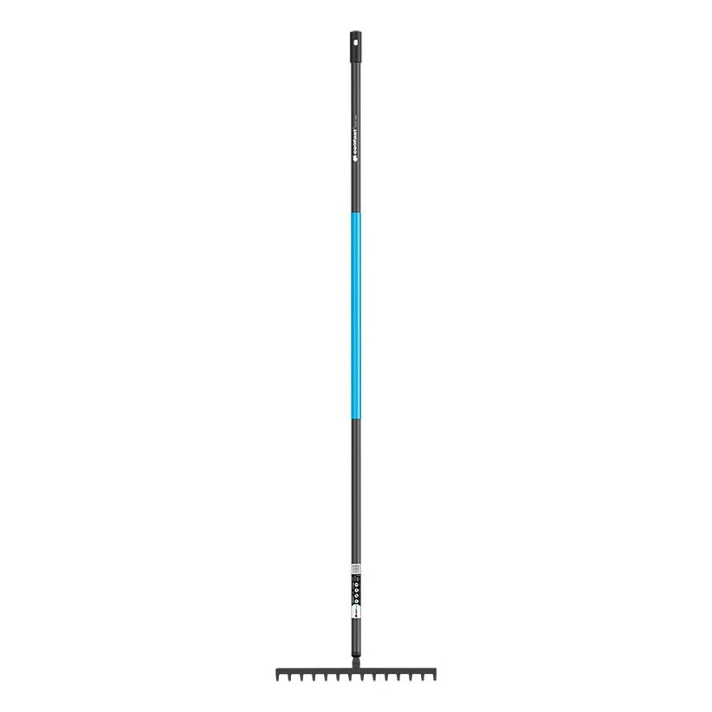 Rastrillo de acero ideal pro con 14 puas 37 x 155 cm