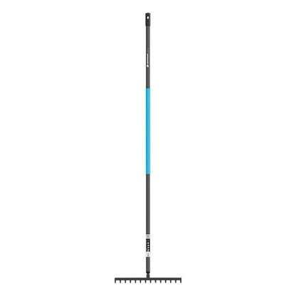 Rastrillo de acero ideal pro con 14 puas 37 x 155 cm