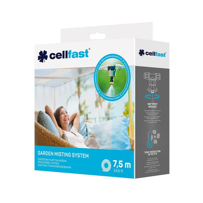 Sistema de nebulización/climatización para exterior de 7,5 m
