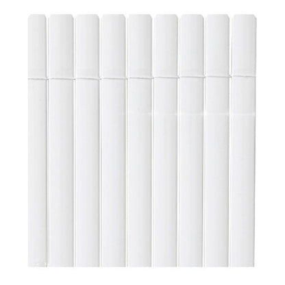 Cañizo oval plasticane color blanco 1x3m faura