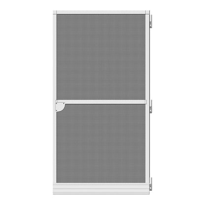 Puerta mosquitera abatible, blanca, 100 x 210 cm