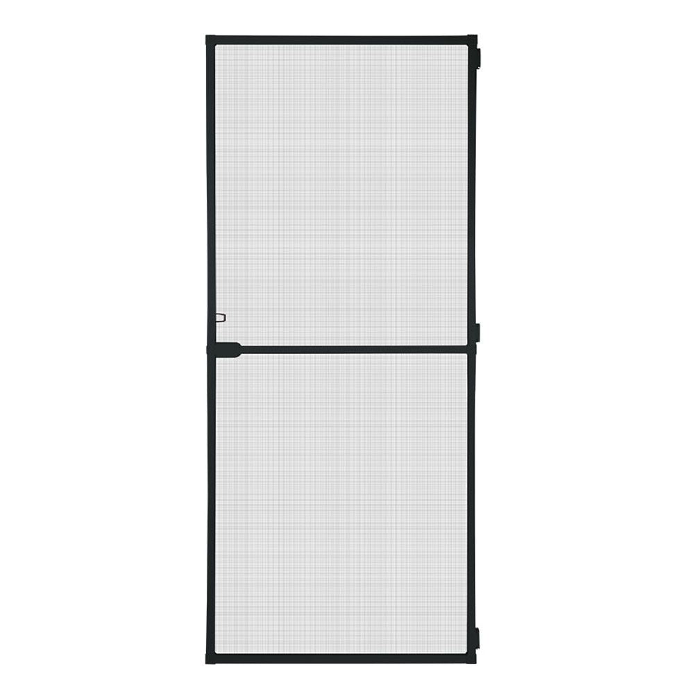 Puerta mosquitera abatible, antracita, 100 x 210 cm