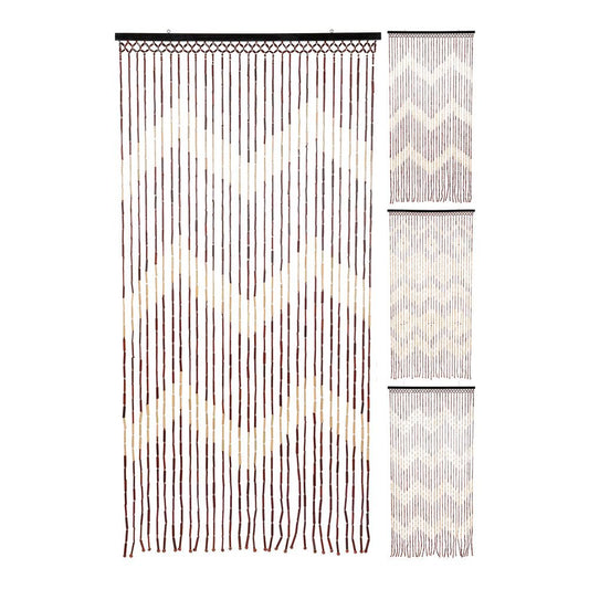 Cortina para puerta de bambú, modelo variados, 90 x 180 cm