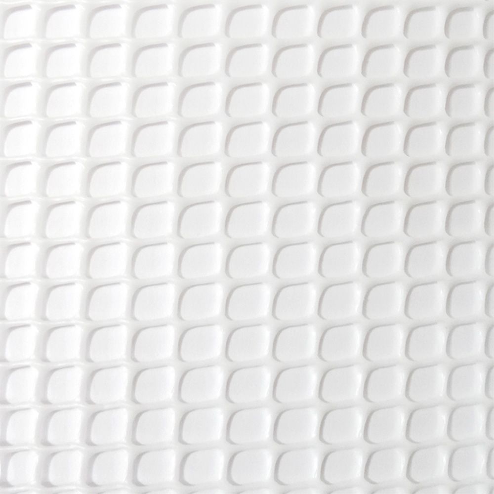Rollo de malla ligera cadrinet cuadro 4,5 x 4,5 mm color blanco, 1 x 25 m