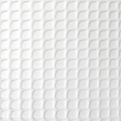 Rollo de malla ligera cadrinet cuadro 4,5 x 4,5 mm color blanco, 1 x 25 m