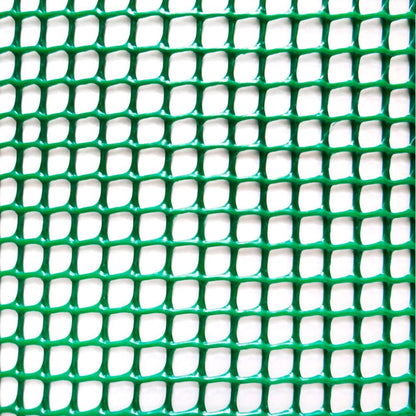 Rollo de malla ligera cadrinet cuadro 4,5 x 4,5 mm color verde, 1 x 5 m