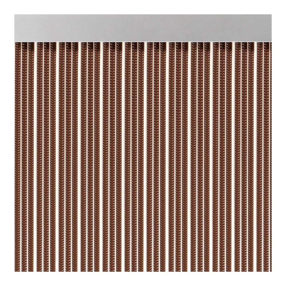 Cortina para puerta cinta s-350 color marrón 90 x 210 cm