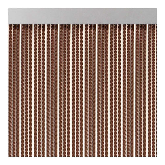 Cortina para puerta cinta s-350 color marrón 90 x 210 cm